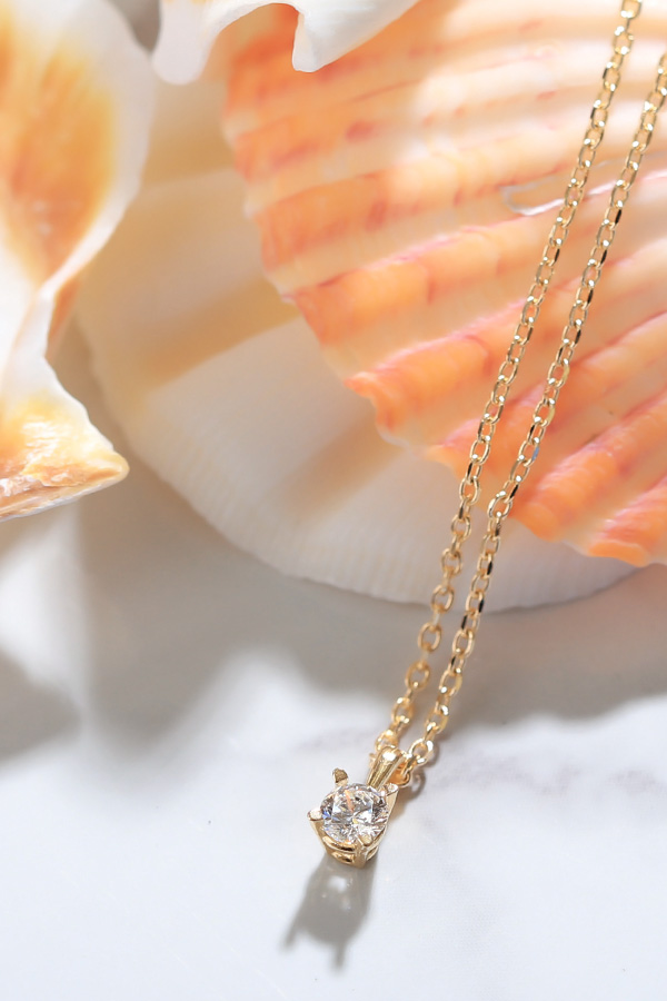 一粒ネックレス