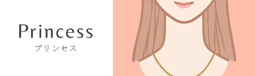 ネックレスの長さ チョーカー