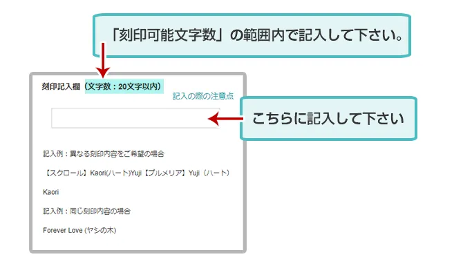 記入欄の画像