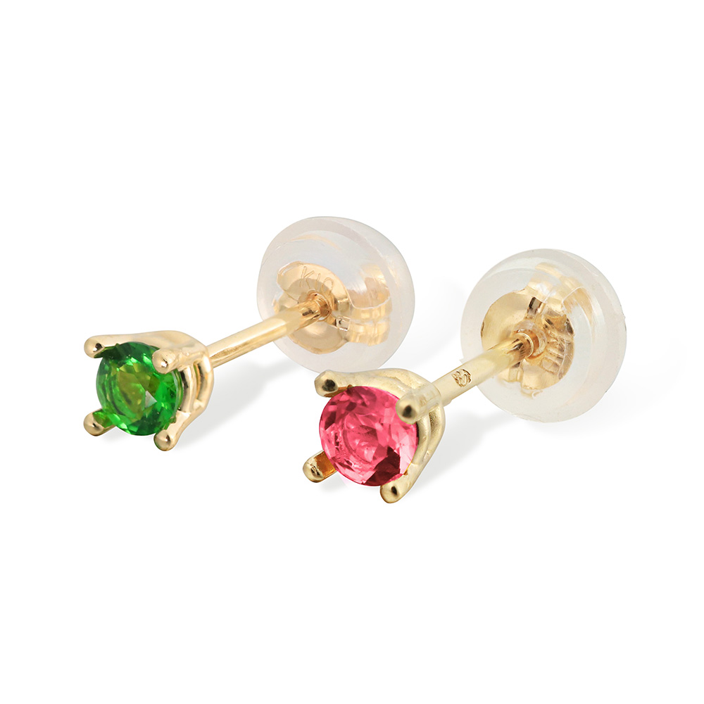 ハワイアンジュエリー カラーストーン ピアス