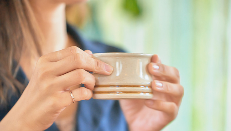 ピンクゴールドリング3mm幅